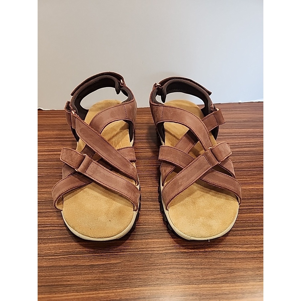 Strole Wanaka 9 Adjustable Straps Women Trail Sandals Shoes Dark Brown